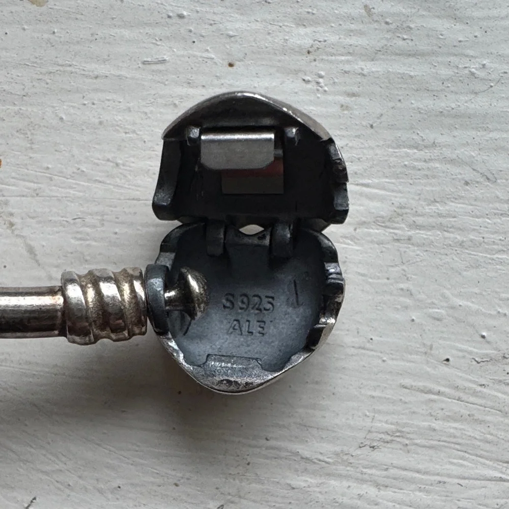 Pandora Silver Heart Charm Bracelet - Picture 3 of 3